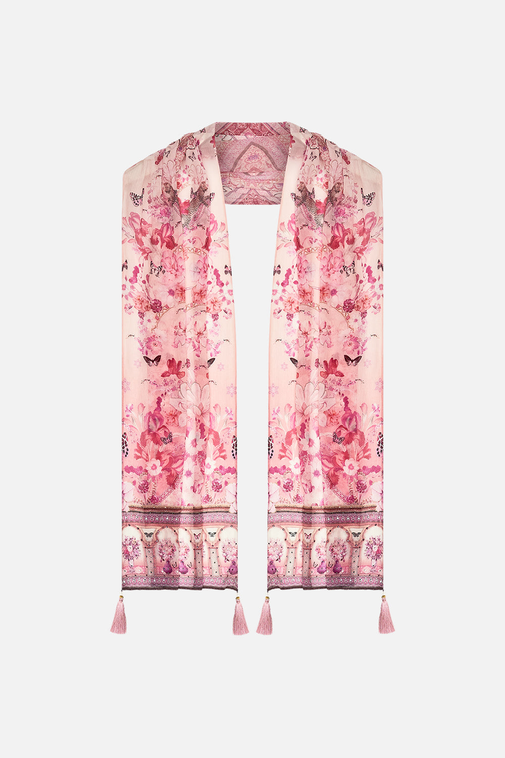 LONG SCARF BOTANICAL NOVELLA