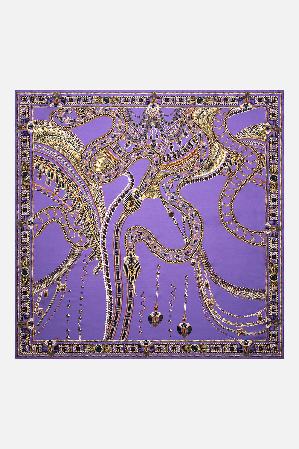 LARGE SQUARE SCARF LUXORLAND LADY