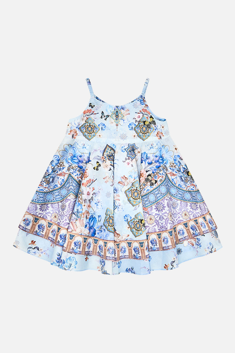 KIDS A-LINE GATHERED DRESS 4-10 AL MANIAL PALACE MEMOIRS main image 1