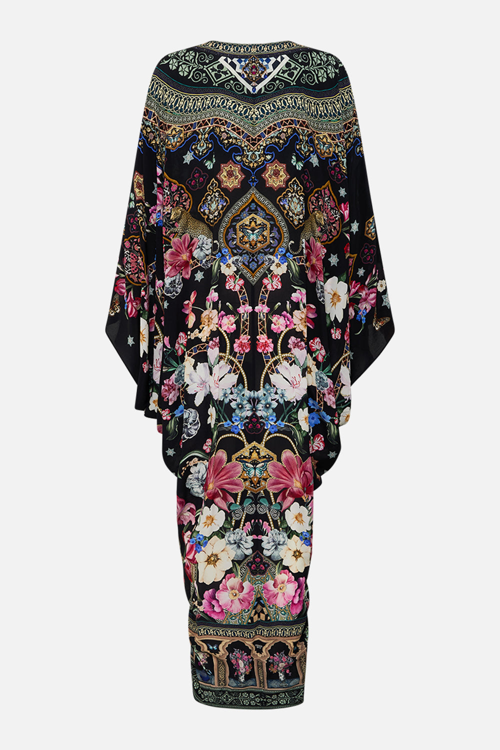 T SHAPE LONG KAFTAN MIDNIGHT IN MONSERRATE