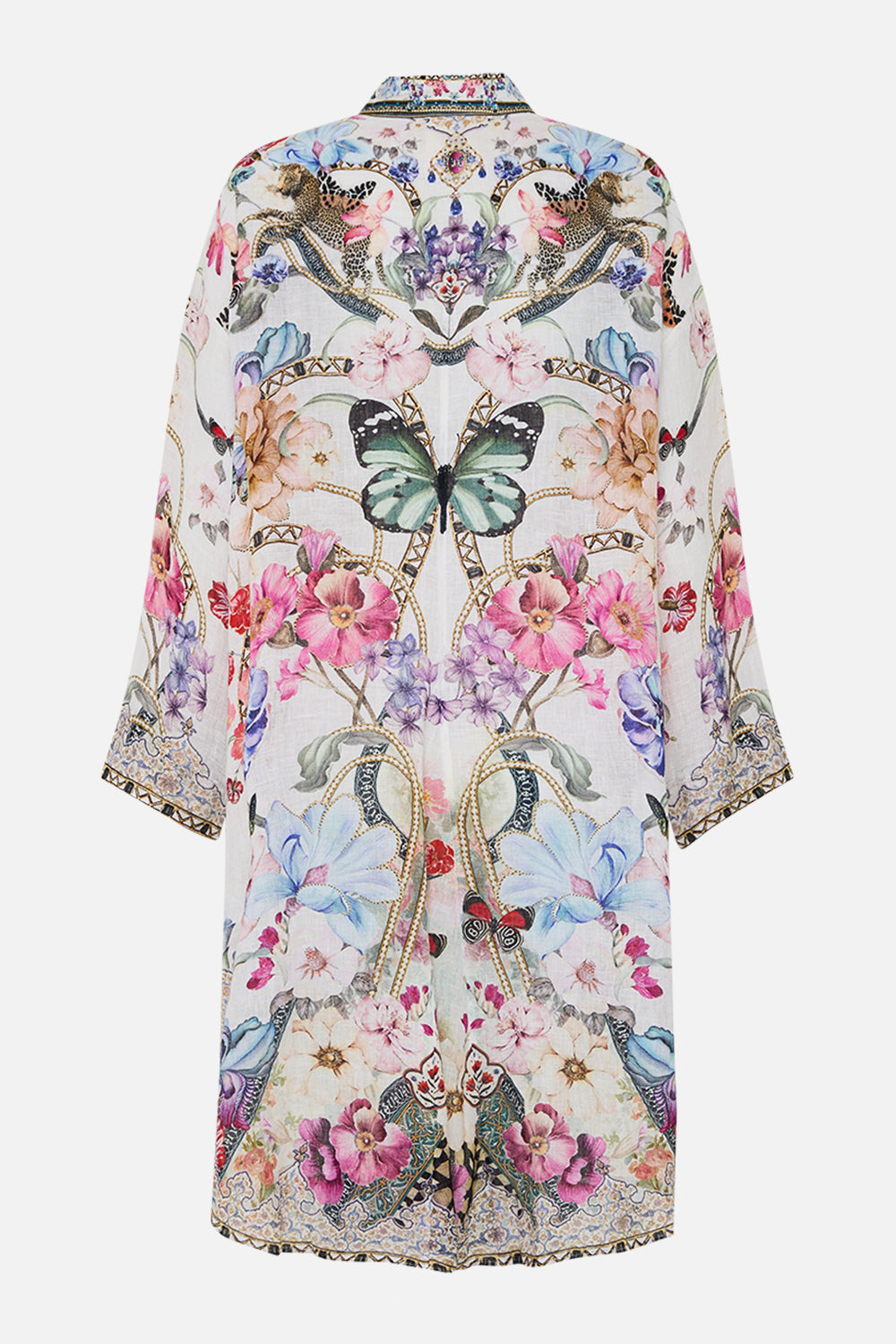 RELAXED HIGH LOW SHIRT DRESS MONSERRATE MAGIC