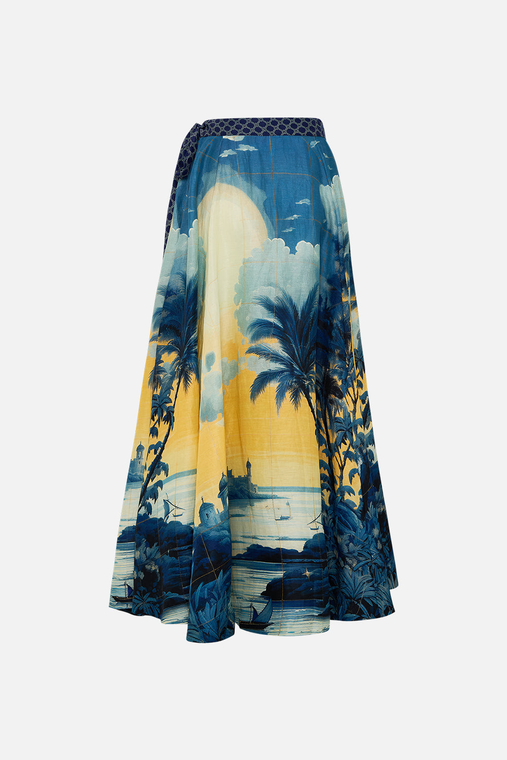 MAXI WRAP SKIRT SONG OF SAINT ANTHONY