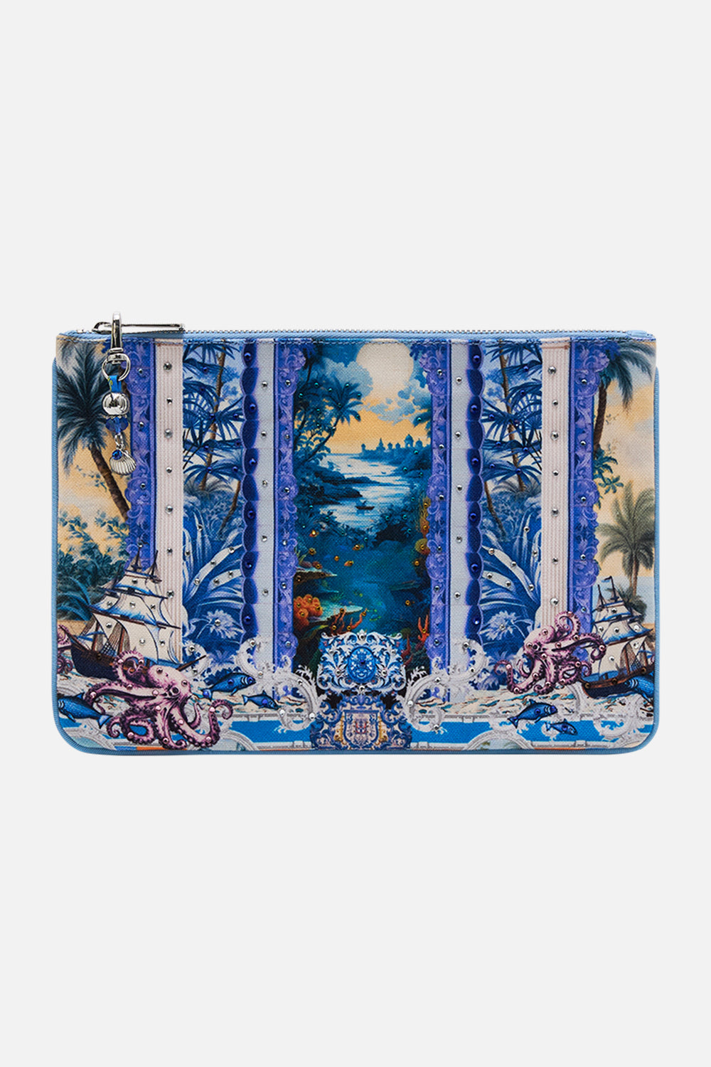 SMALL CANVAS CLUTCH SONG OF SAINT ANTHONY