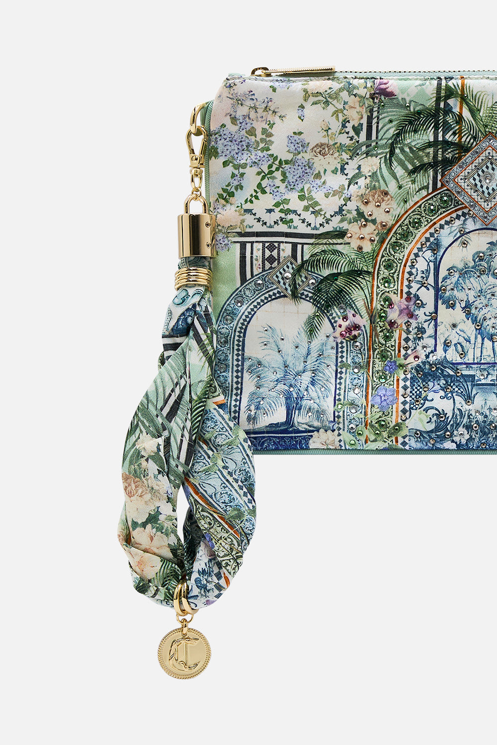 SCARF CLUTCH JARDIM PARTY