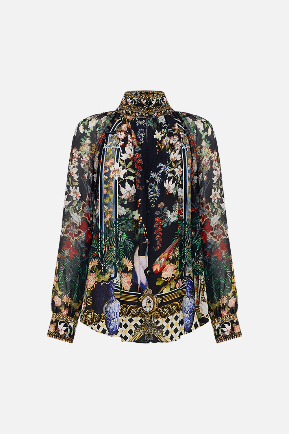 RAGLAN BUTTON UP SHIRT PALACIO POETRY