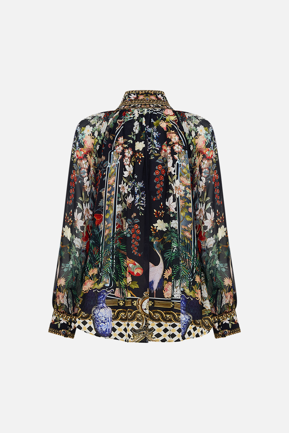 RAGLAN BUTTON UP SHIRT PALACIO POETRY