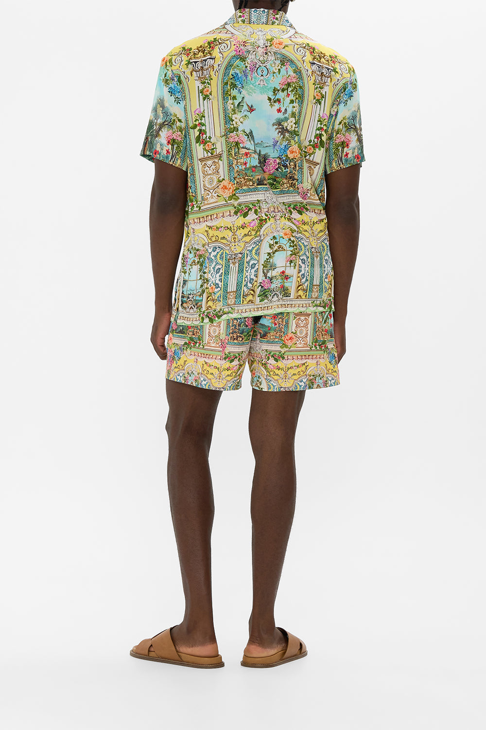 SHORT SLEEVE CAMP COLLARED SHIRT TALES OF TOPKAPI PALACE