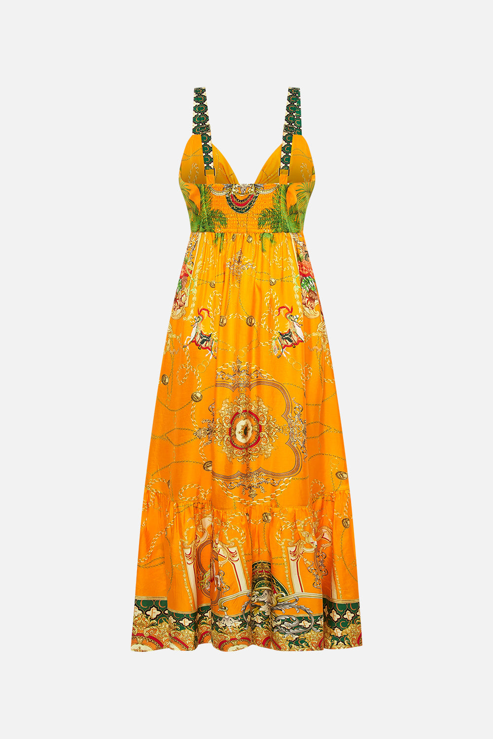 TIE FRONT HIGH LOW DRESS DANCING WITH THE BULLS