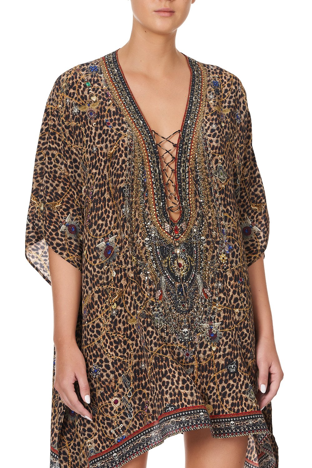 SHORT LACE UP KAFTAN POETIC ANARCHY