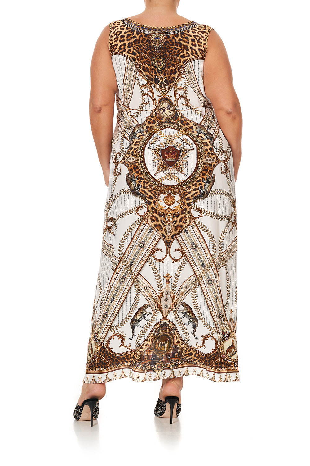 V NECK RACERBACK DRESS MIND YOUR MANOR