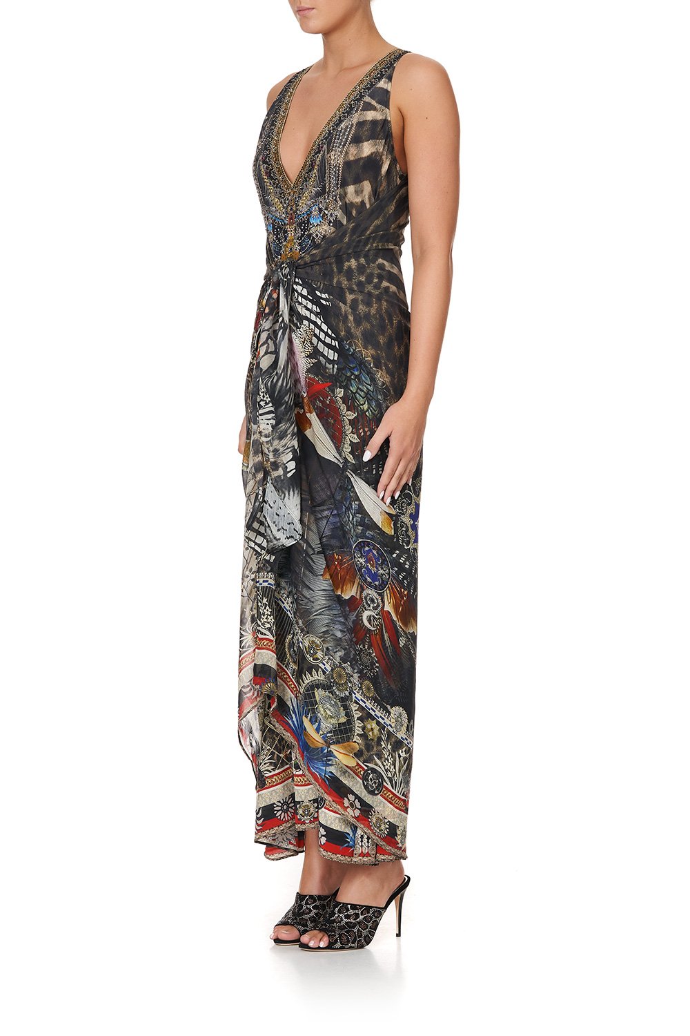 TIE FRONT MULTIWEAR DRESS TREASURE CHASER