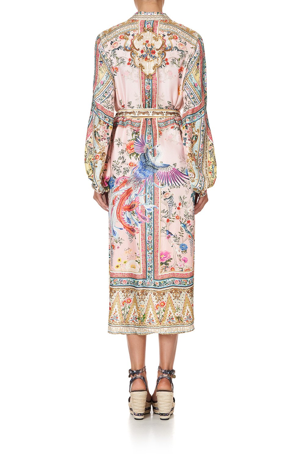 HIGH LOW MIDI SHIRT DRESS PARTY IN THE PALACE