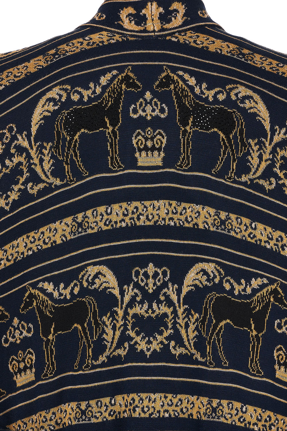 SHORT KNIT PONCHO WITH TIE PUNK OF PRIMROSE