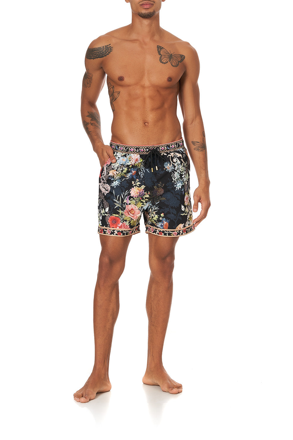 ELASTIC WAIST BOARDSHORT HAMPTON HIVE