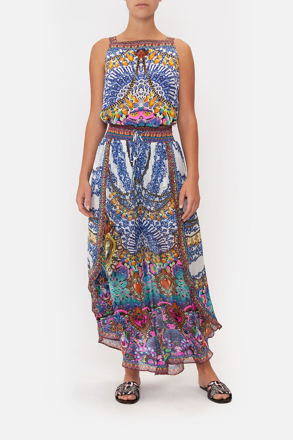 CURVED HEM PANT LUCKY CHARMS