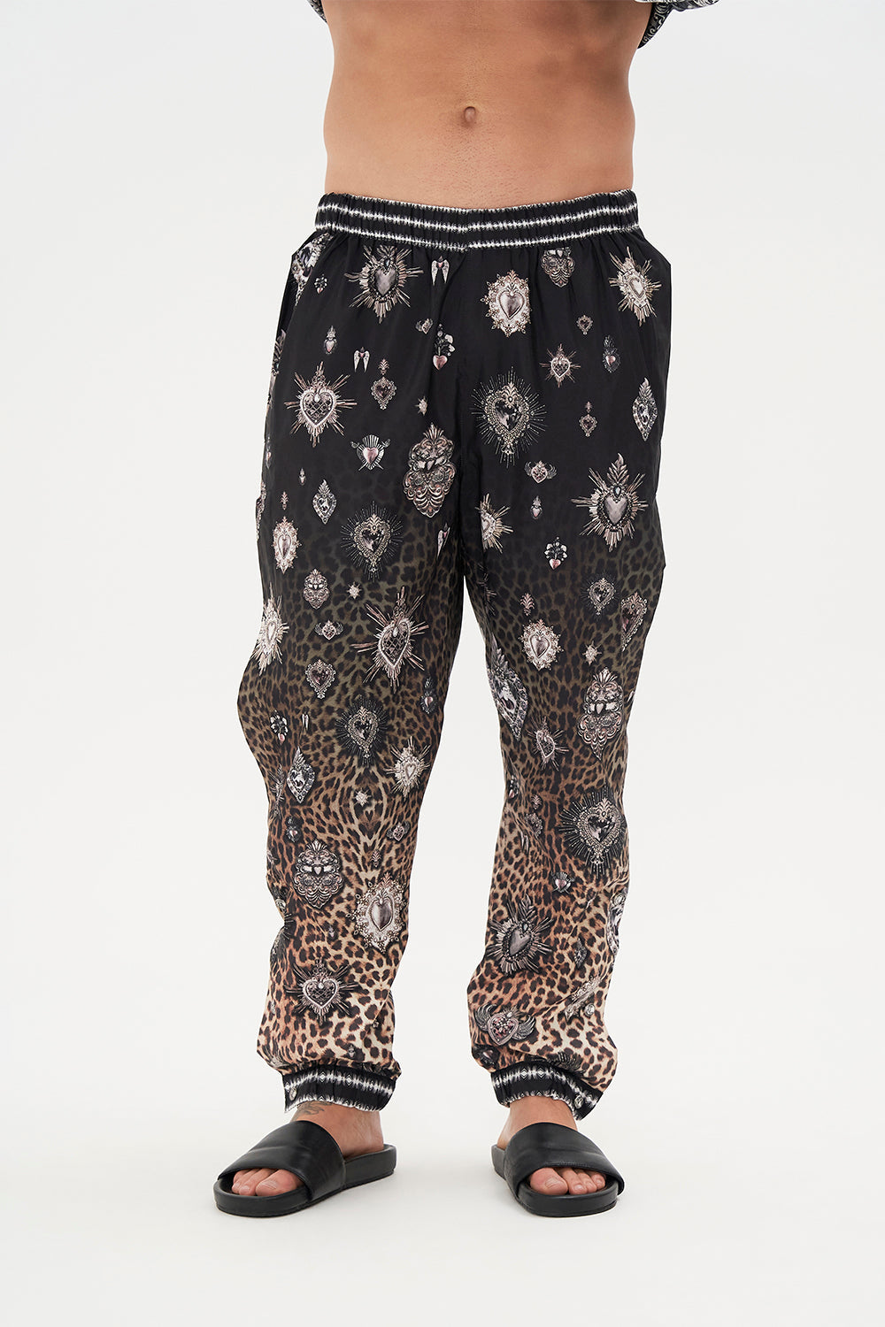 SIDE SNAP ADJUSTABLE TRACKPANT ORDER OF DISORDER