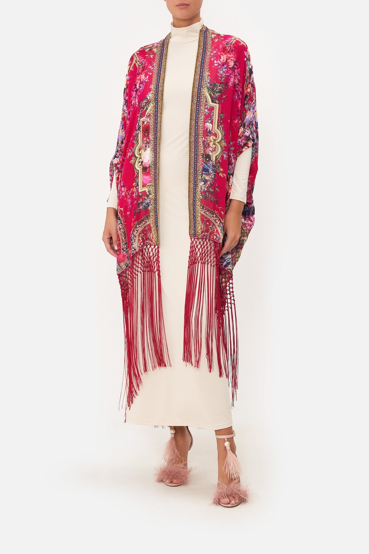 SHORT CAPE BOHEME BLOOMS