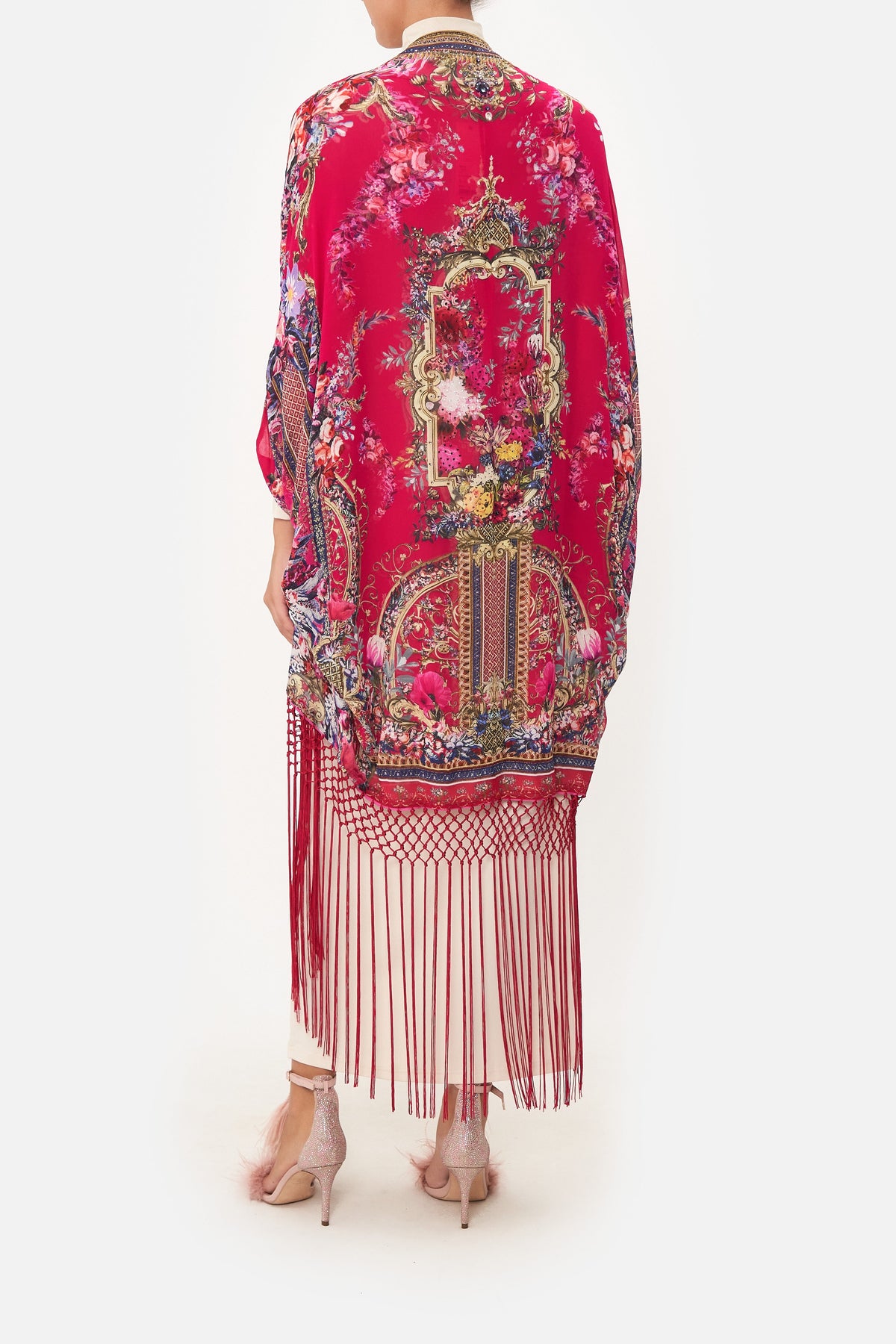 SHORT CAPE BOHEME BLOOMS