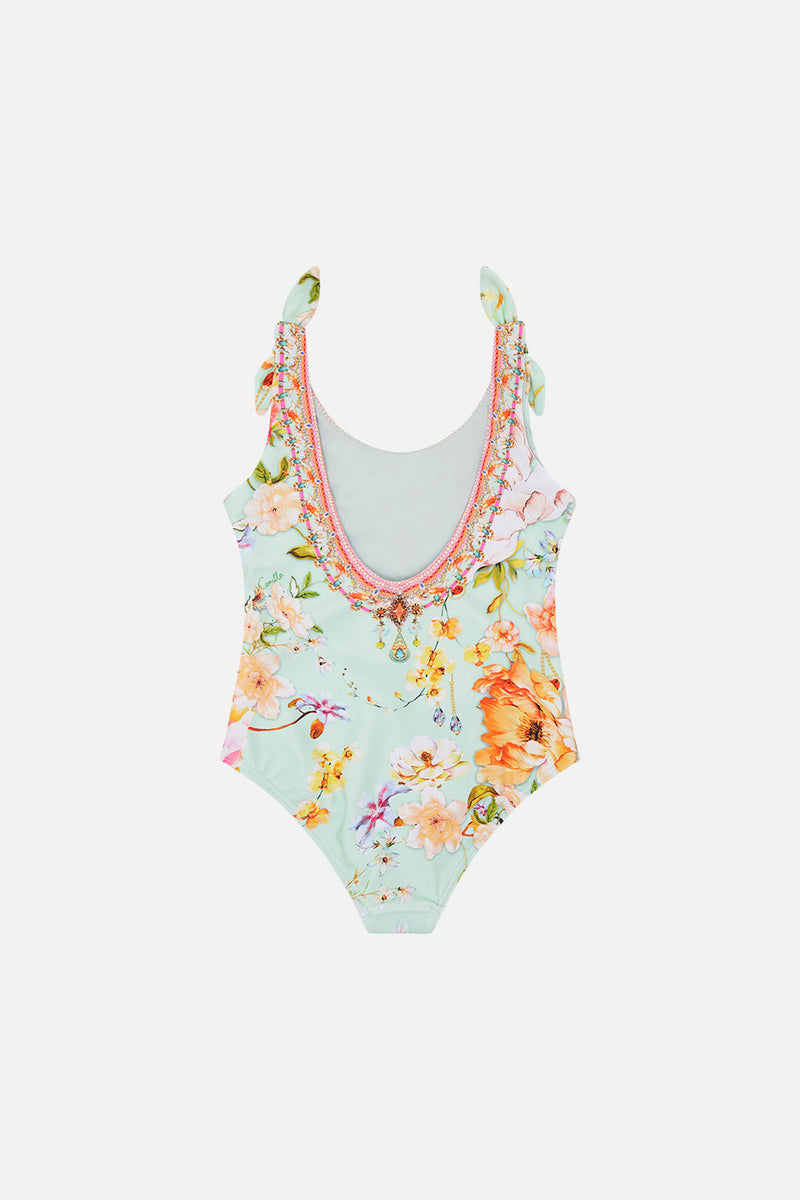 KIDS TIE SHOULDER ONE PIECE 12-14 SEAHORSE SONNET main image 1