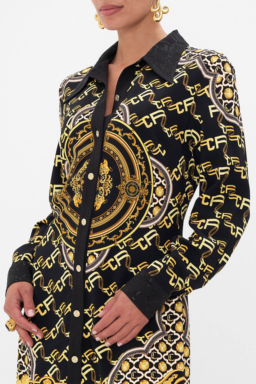 LONG SLEEVE TUNIC DRESS TETHER ME NOT