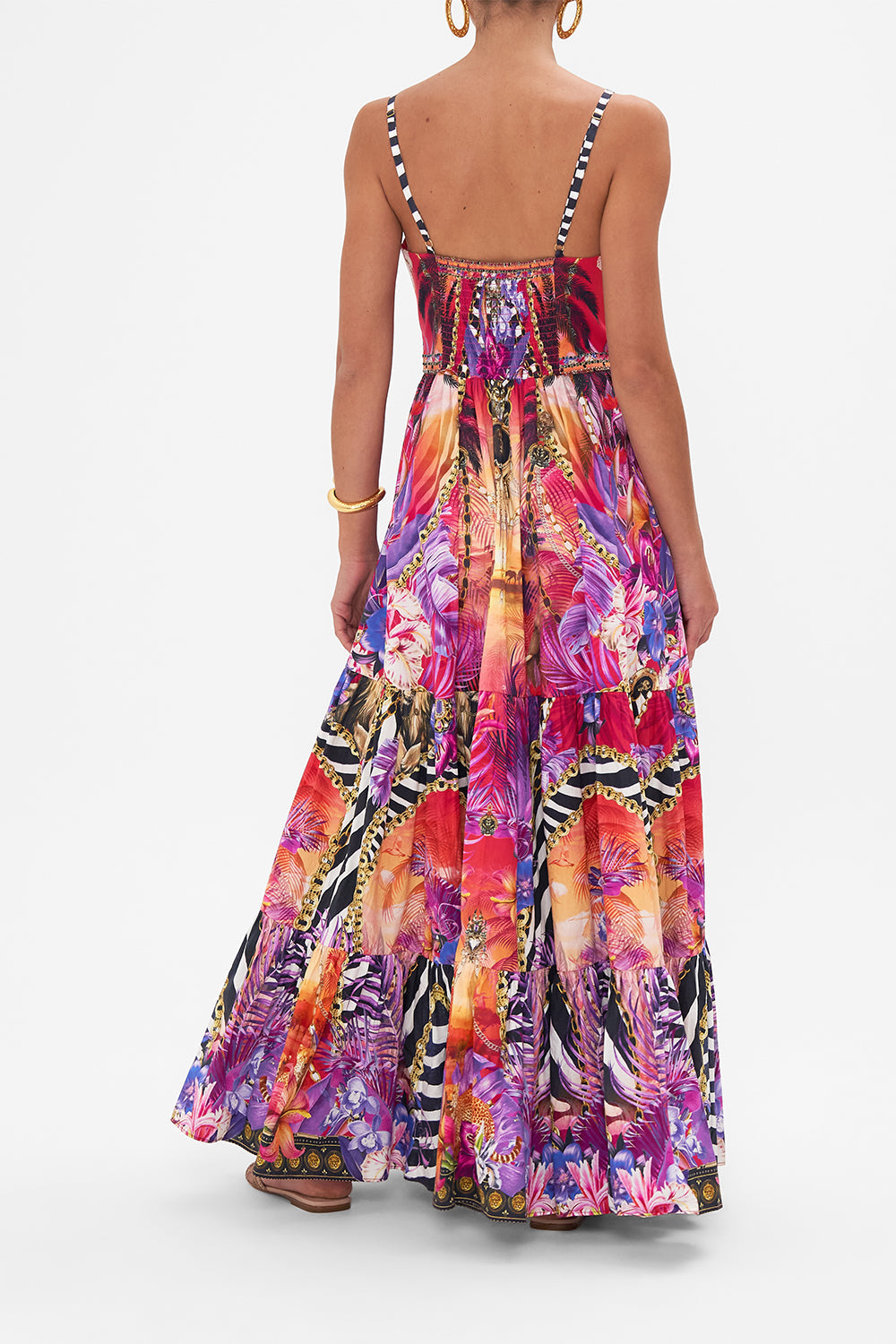 TIERED BODICE DRESS WILD LOVING