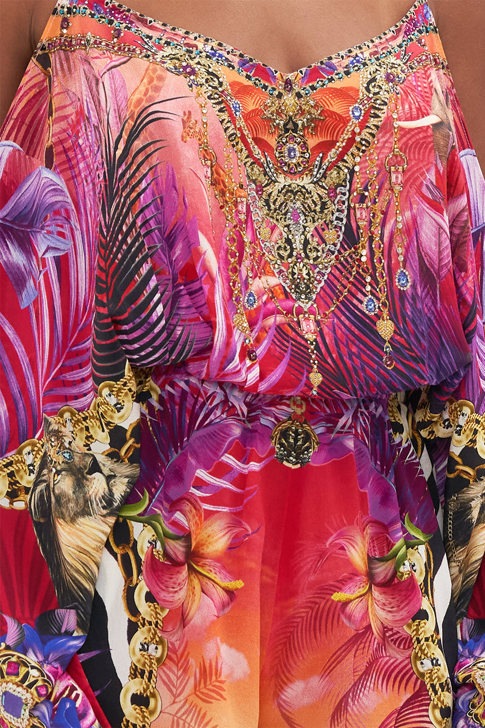 DROP SHOULDER PLAYSUIT WILD LOVING