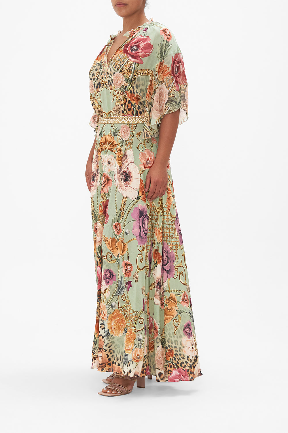 RUFFLE SLEEVE BLOUSE GROW AND GLOW