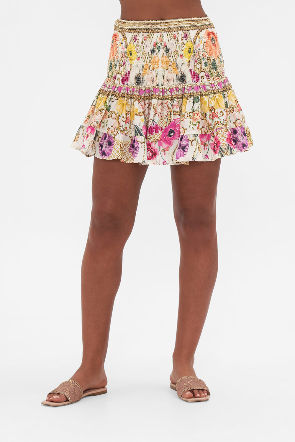 SHORT SHIRRED SKIRT DESTINY CALLING