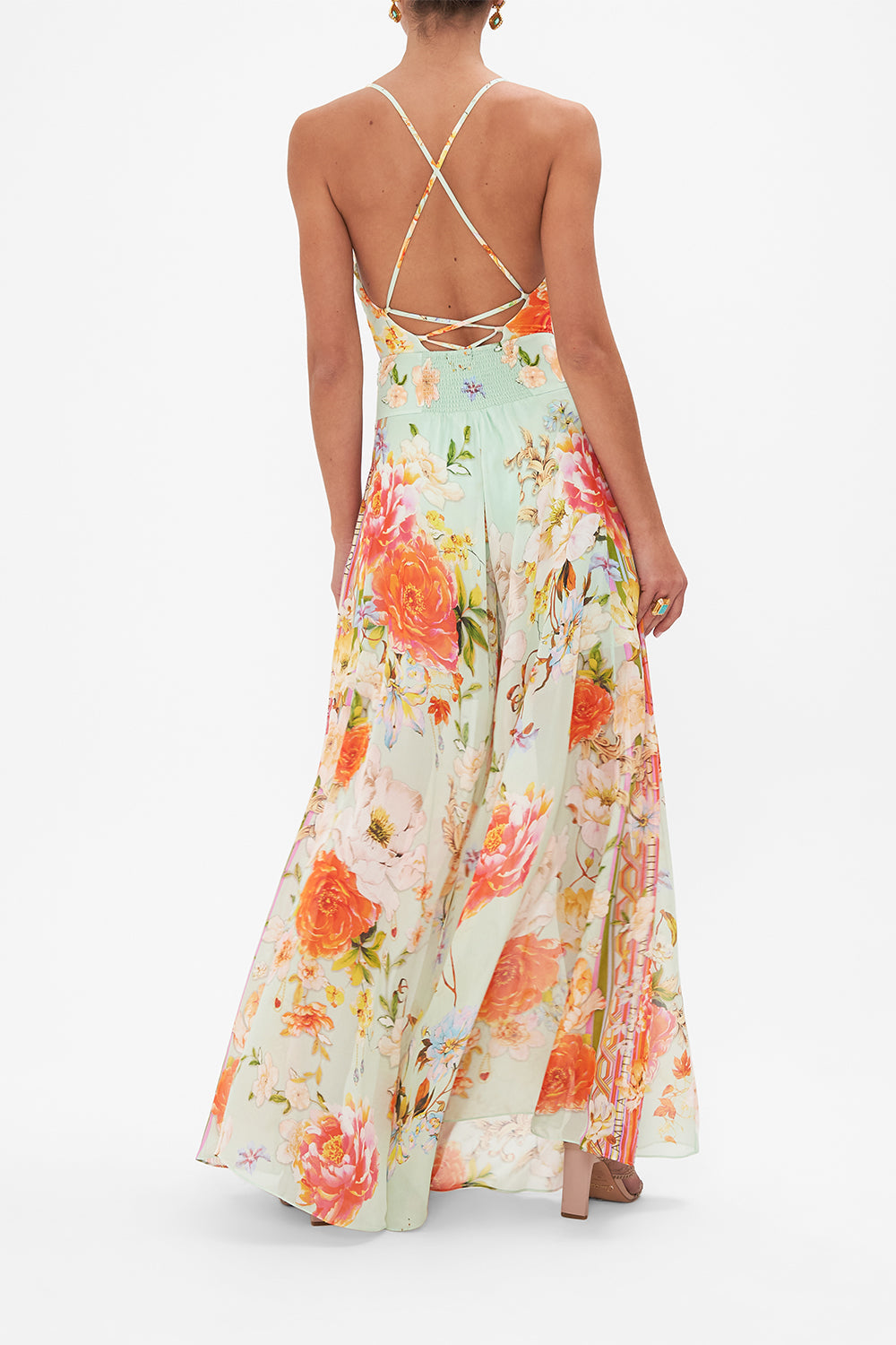 SHEER WIDE LEG PANT TALK THE WALK