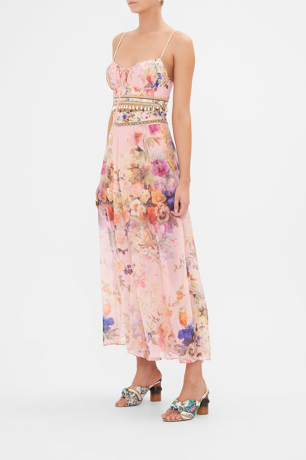 SHEER WIDE LEG PANT LETTERS FROM THE PINK ROOM