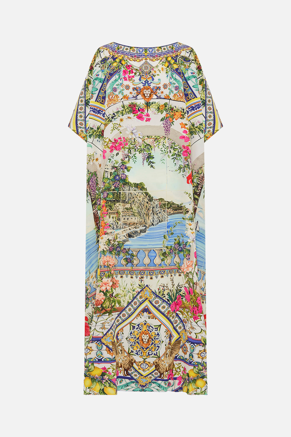 ROUND NECK KAFTAN AMALFI AMORE