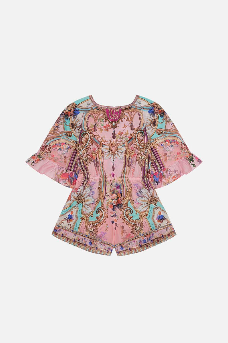 KIDS FRILL HEM PLAYSUIT 12-14 SAIL AWAY WITH ME