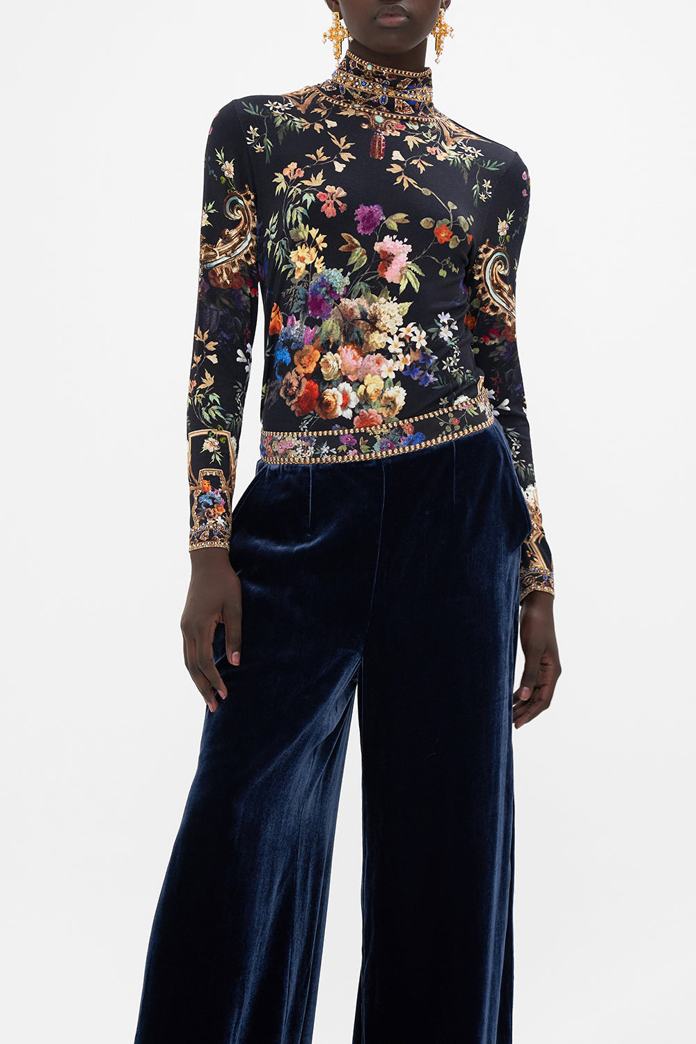 JERSEY TURTLENECK PLAY YOUR CARDS RIGHT