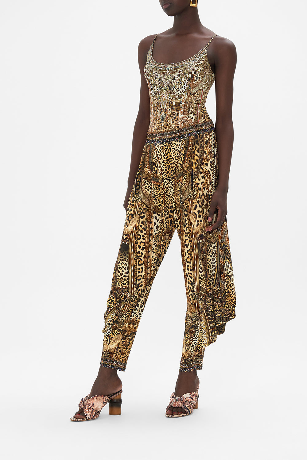 JERSEY DRAPE PANT WITH POCKET STANDING OVATION