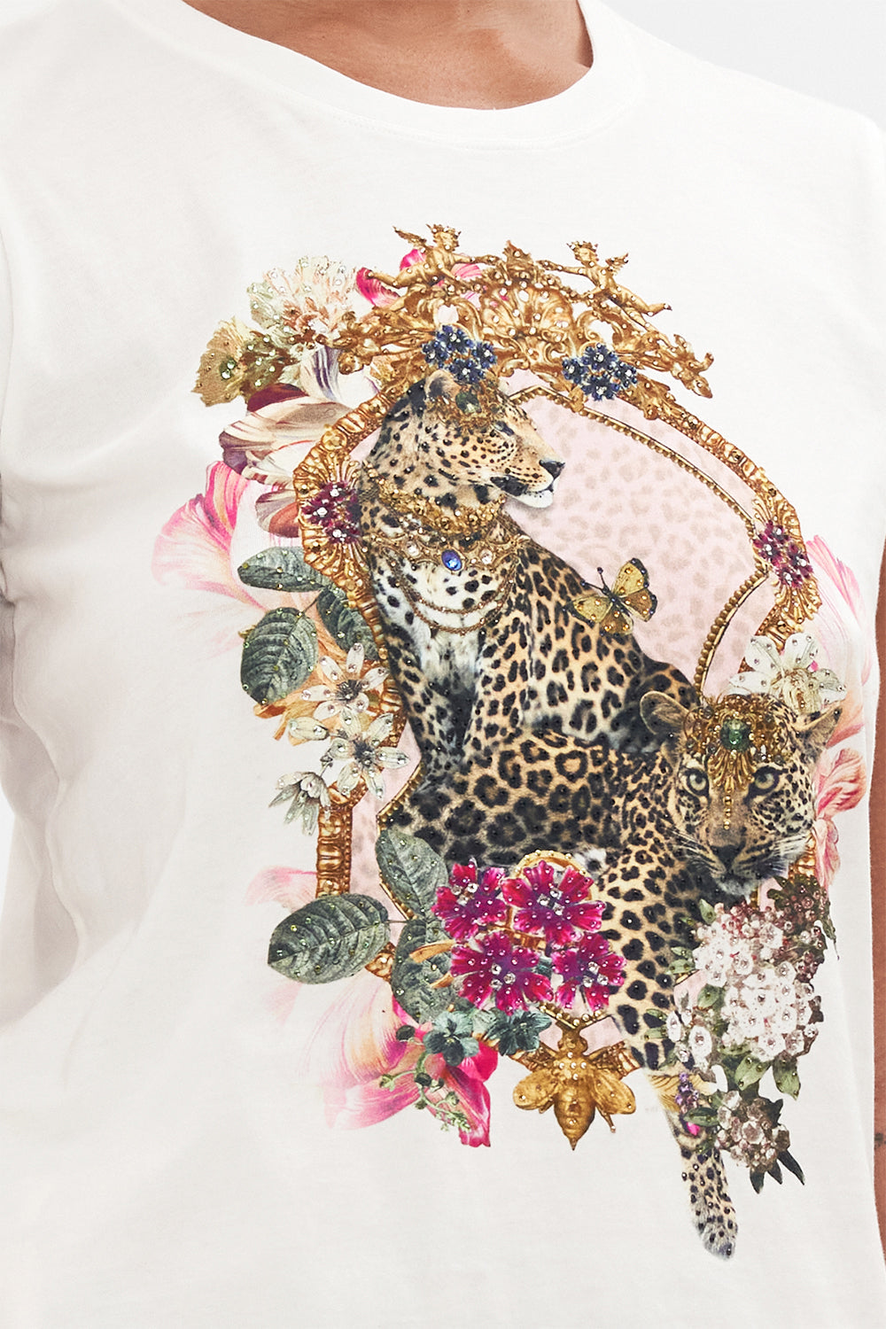 ORGANIC COTTON SLIM FIT TEE BAMBINO BLISS