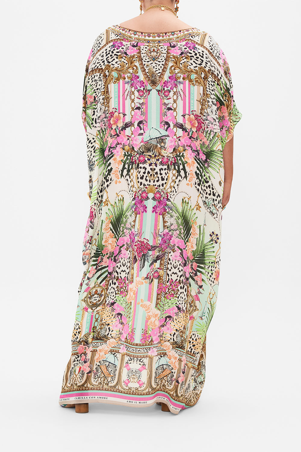 ROUND NECK KAFTAN DEAR AMORE MIO