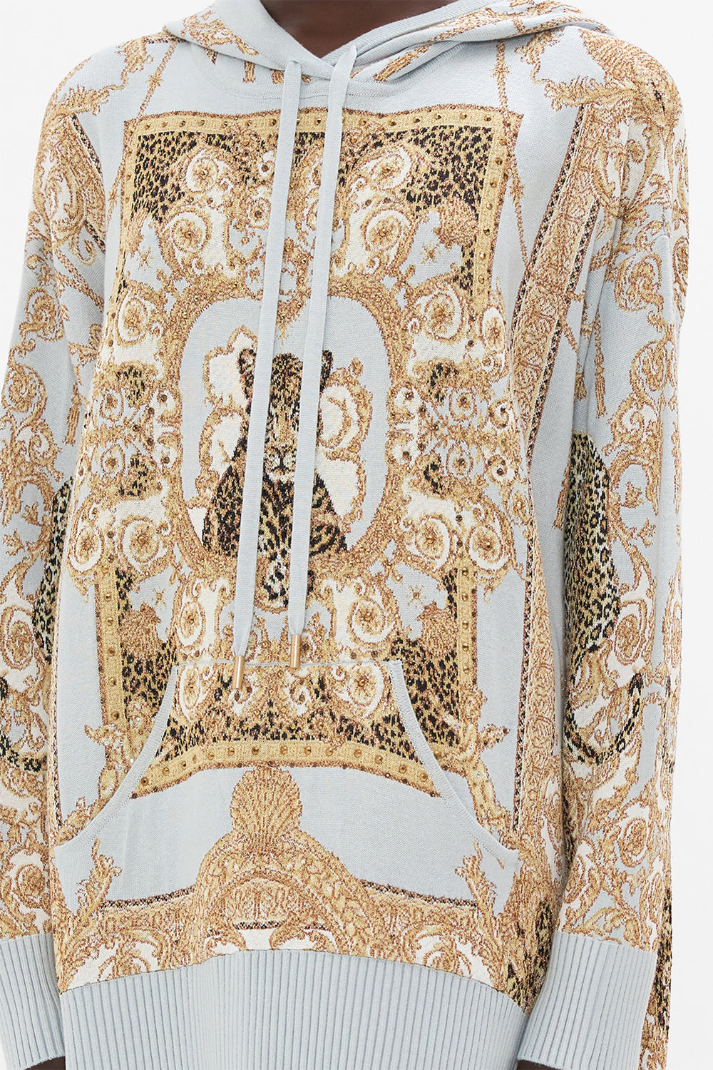 KNIT HOODIE PALAZZO PRIDE