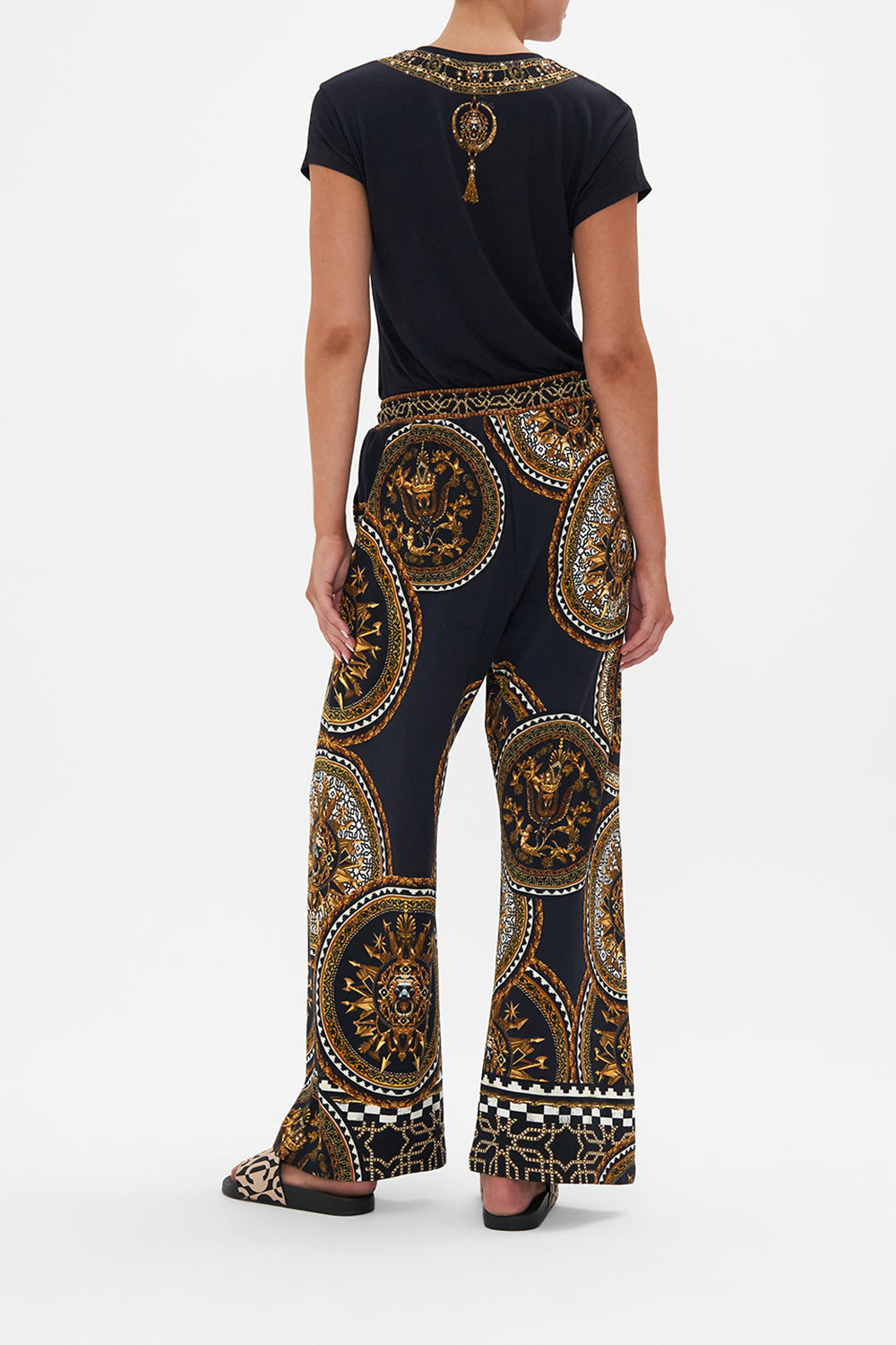 STRAIGHT LEG TRACK PANT DUOMO KALEIDO