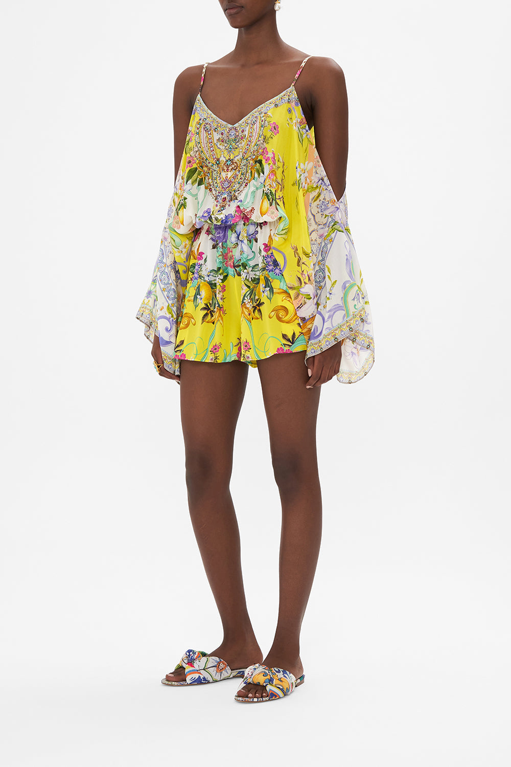 DROP SHOULDER PLAYSUIT CATERINA SPRITZ