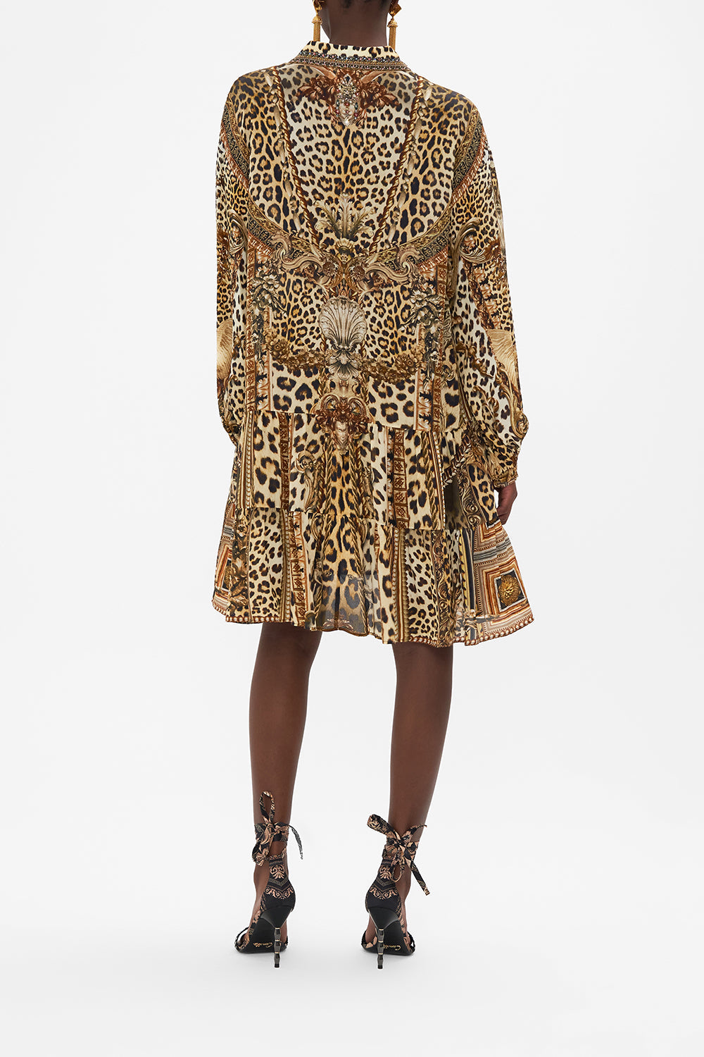 TIERED SHIRT DRESS STANDING OVATION