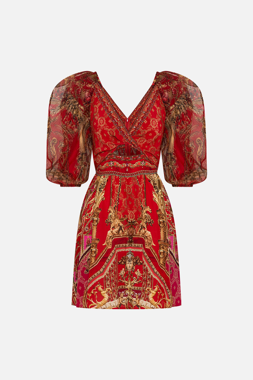 PUFF SLEEVE MINI DRESS SWEET SOPRANO