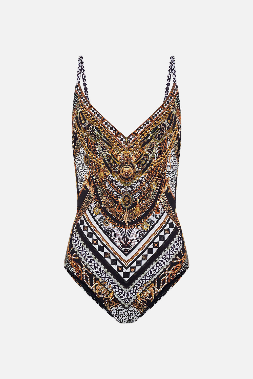 V NECK UNDERWIRE ONE PIECE LOOK UP TESORO