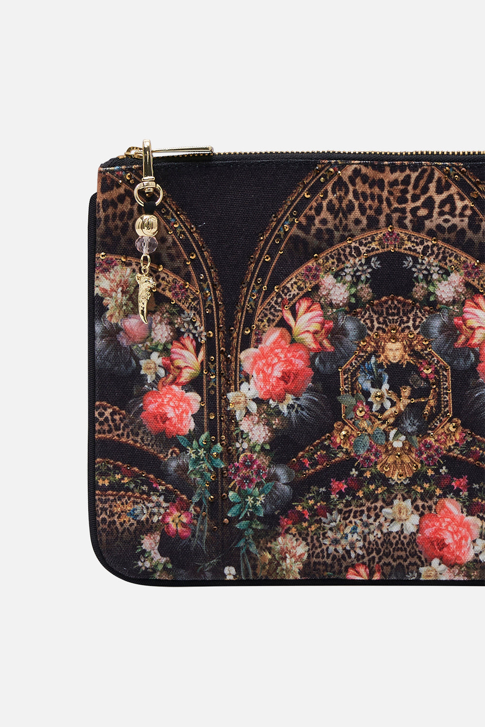 SMALL CANVAS CLUTCH A NIGHT AT THE OPERA