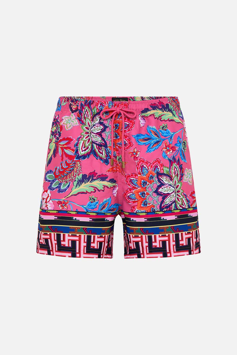 Product view of HOTEL FRANKS BY CAMILLA mens boardshort in Rome Retro print