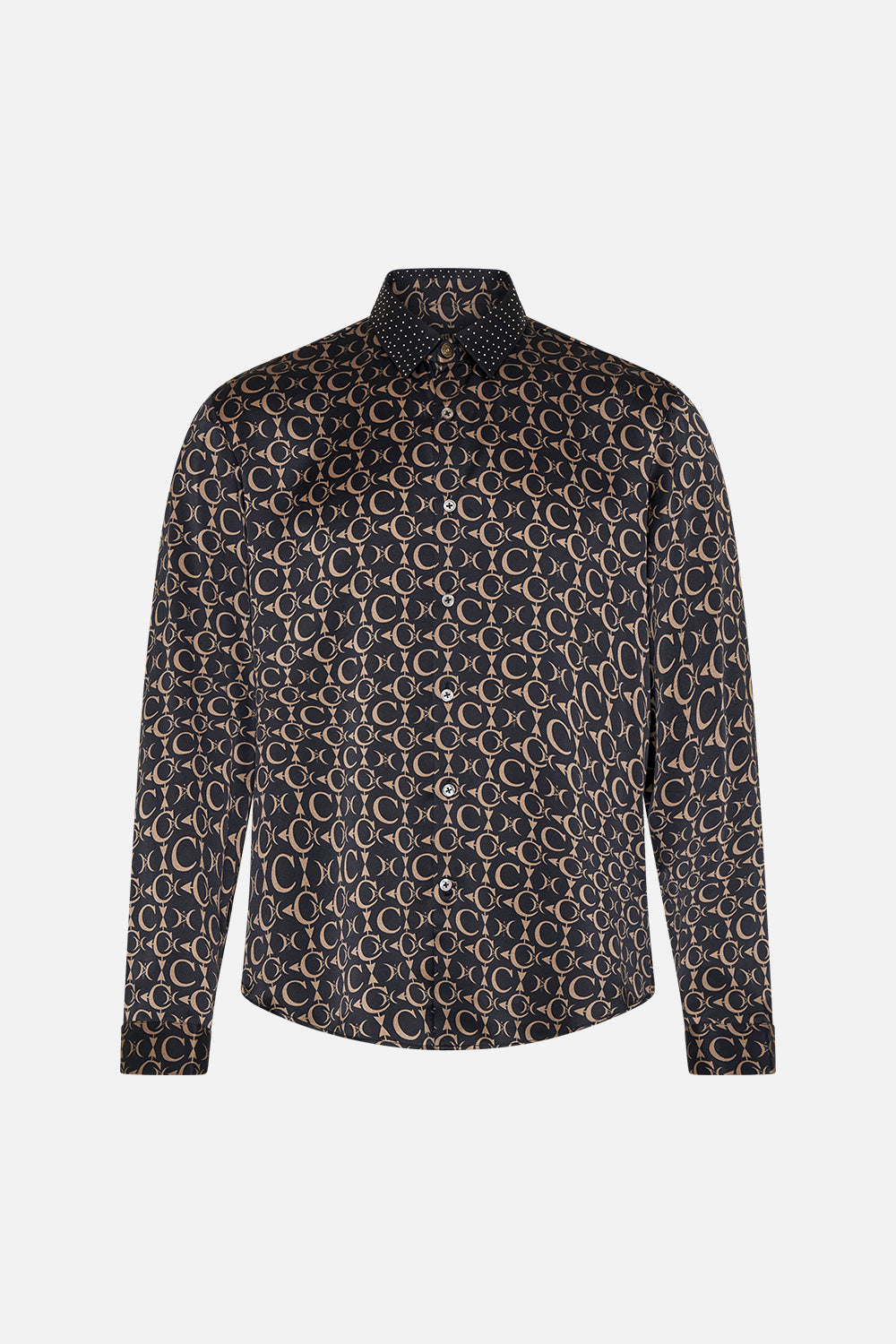 COLLARED LONG SLEEVE SHIRT A NIGHT AT THE OPERA