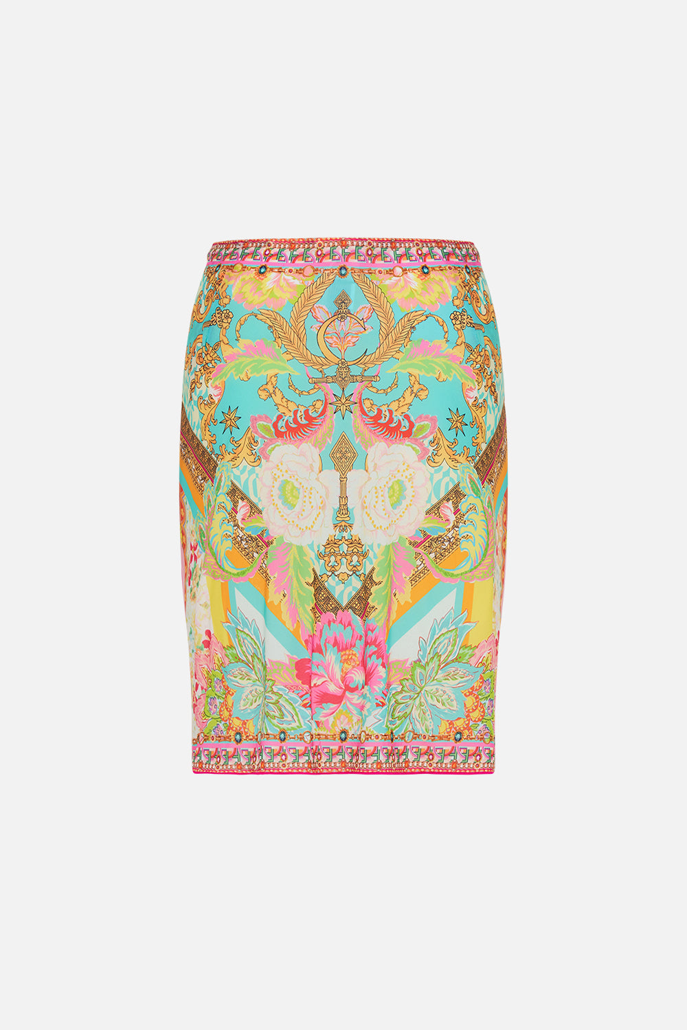 LAYERED SHORT SARONG WITH TIE FRONT AN ITALIAN WELCOME