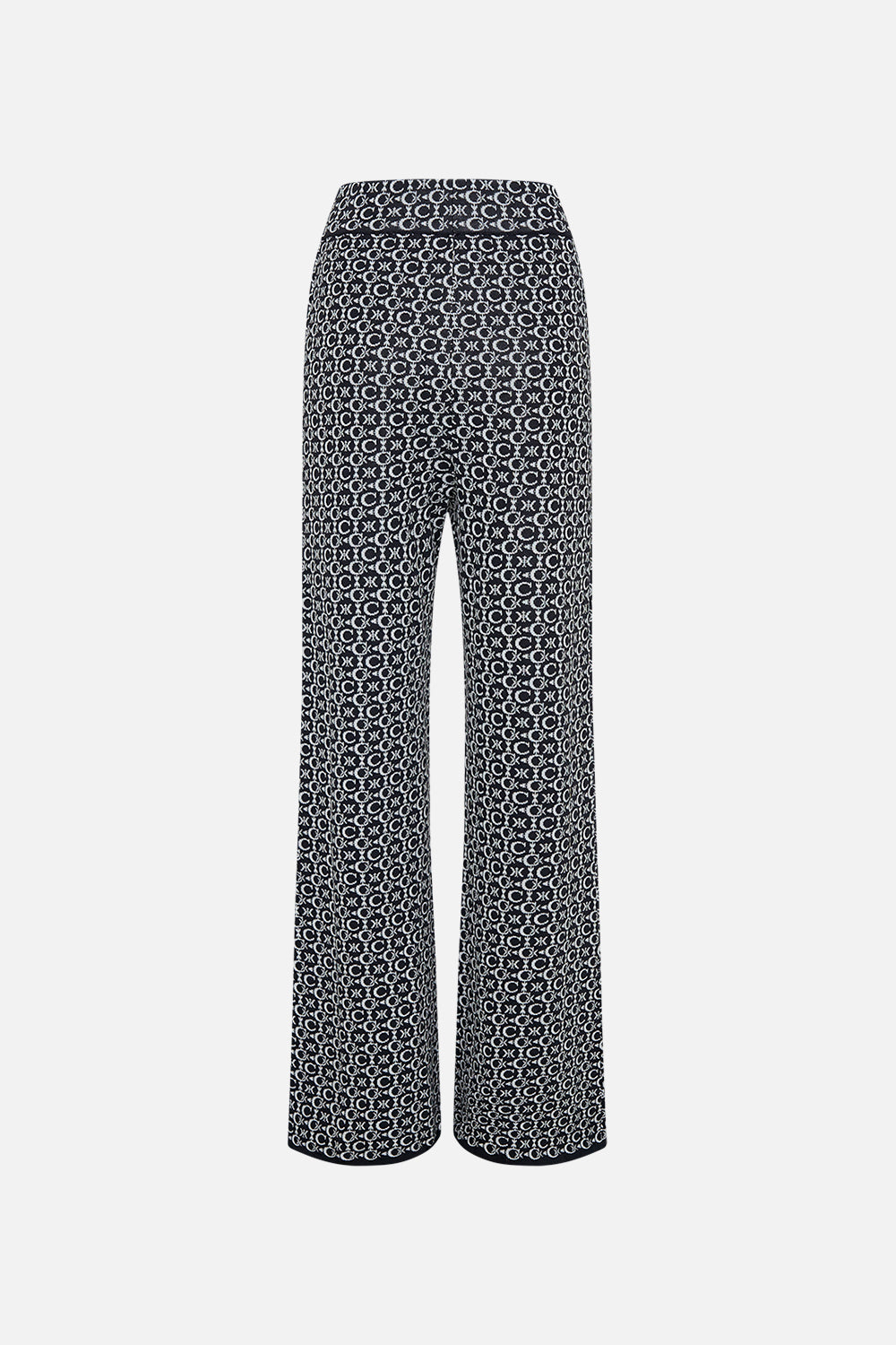 Back product CAMILLA silk shirt in Song Of Sacrifice print