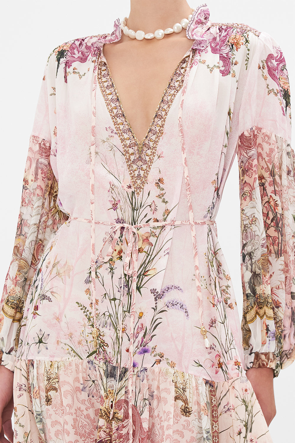 BLOUSON HIGH LOW DRESS KISSED BY THE PRINCE