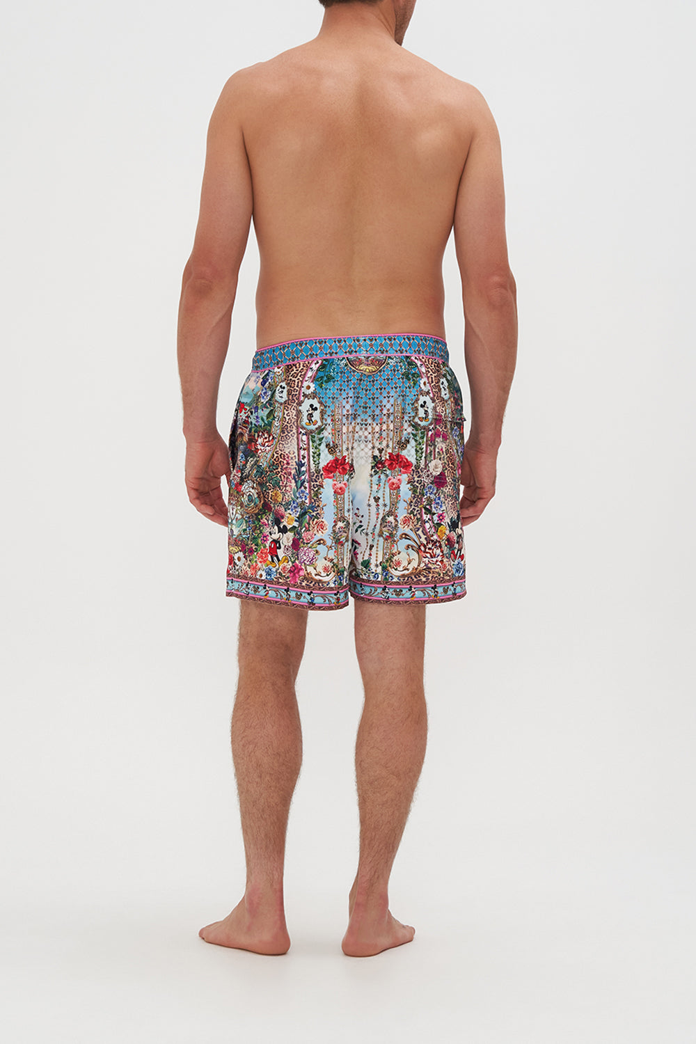 ELASTIC WAIST BOARDSHORT MICKEY TAKES A TRIP