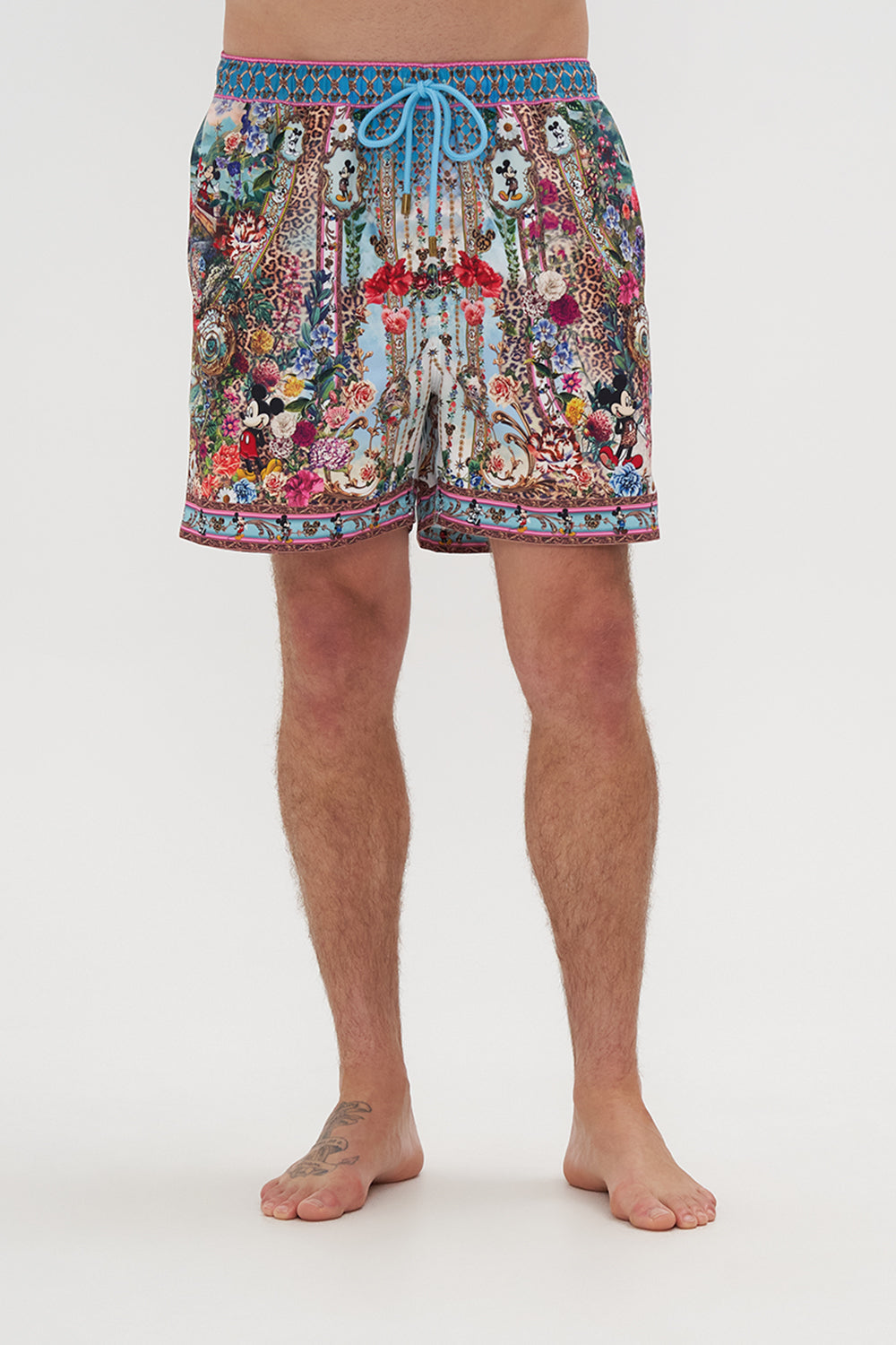 ELASTIC WAIST BOARDSHORT MICKEY TAKES A TRIP